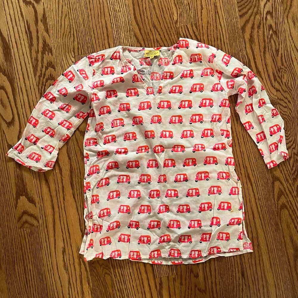 Roberta Roller Rabbit girls tunic/cover up. Size 6